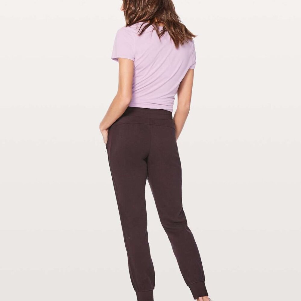Lululemon Get Going Jogger 28.5" Black Cherry Size 8